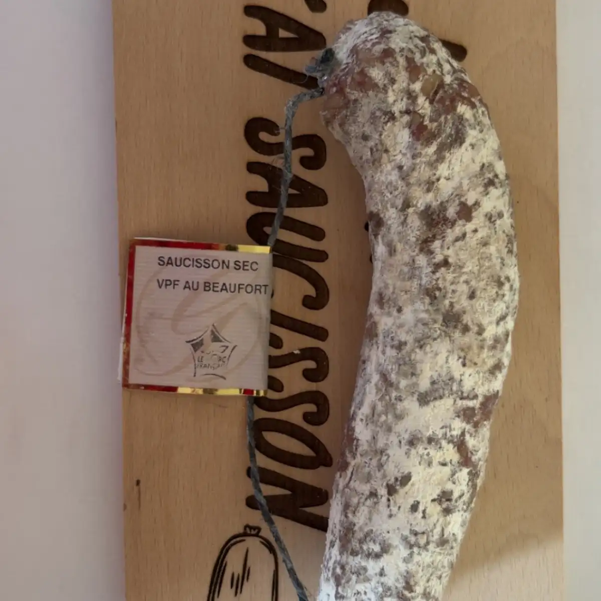 Saucisson sec beaufort