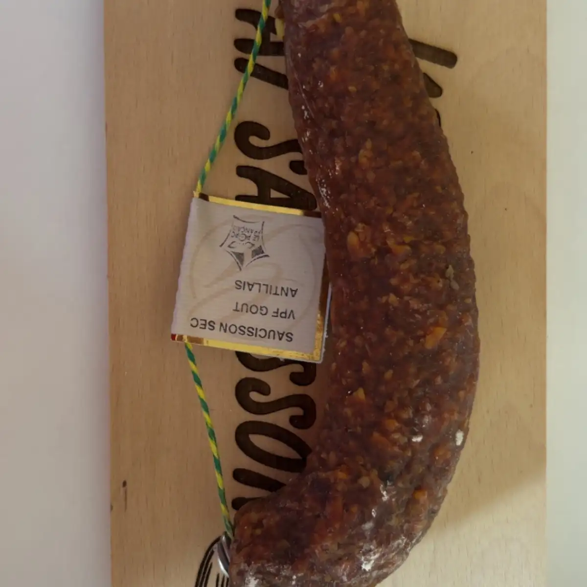 Saucisson sec antillais