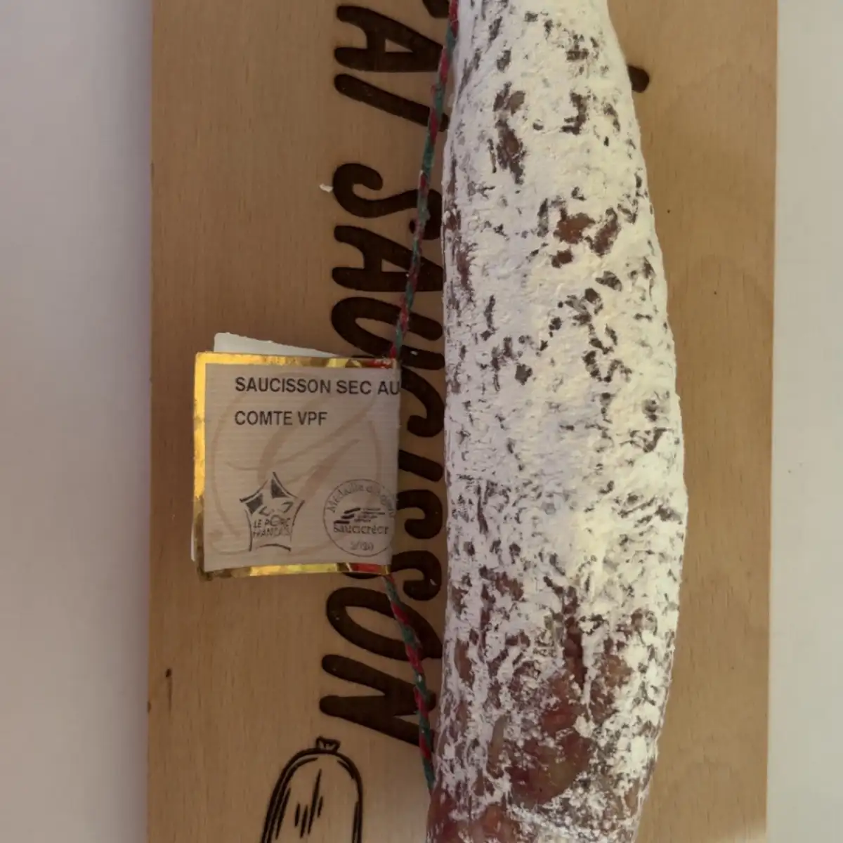 Saucisson sec au comte