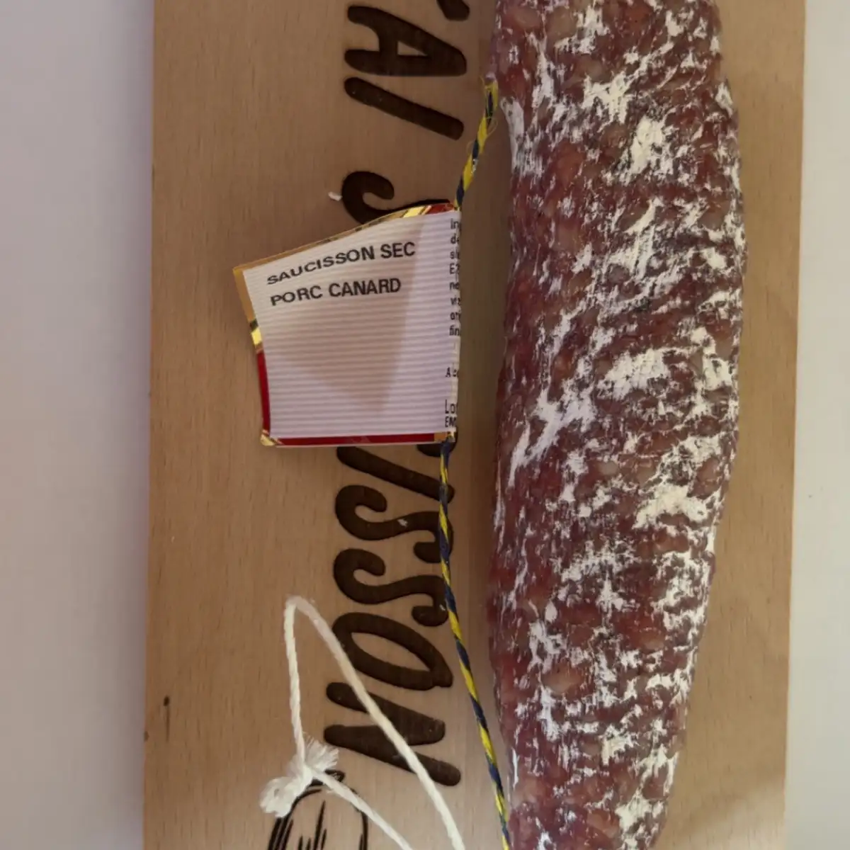 Saucisson sec Porc Canard