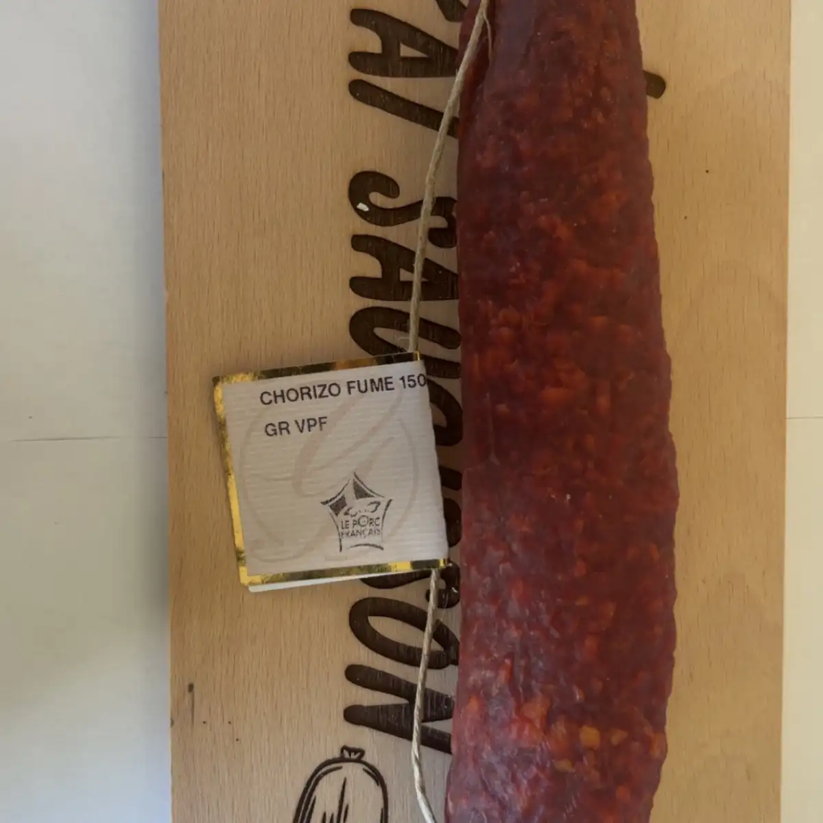 Saucisson sec au chorizo