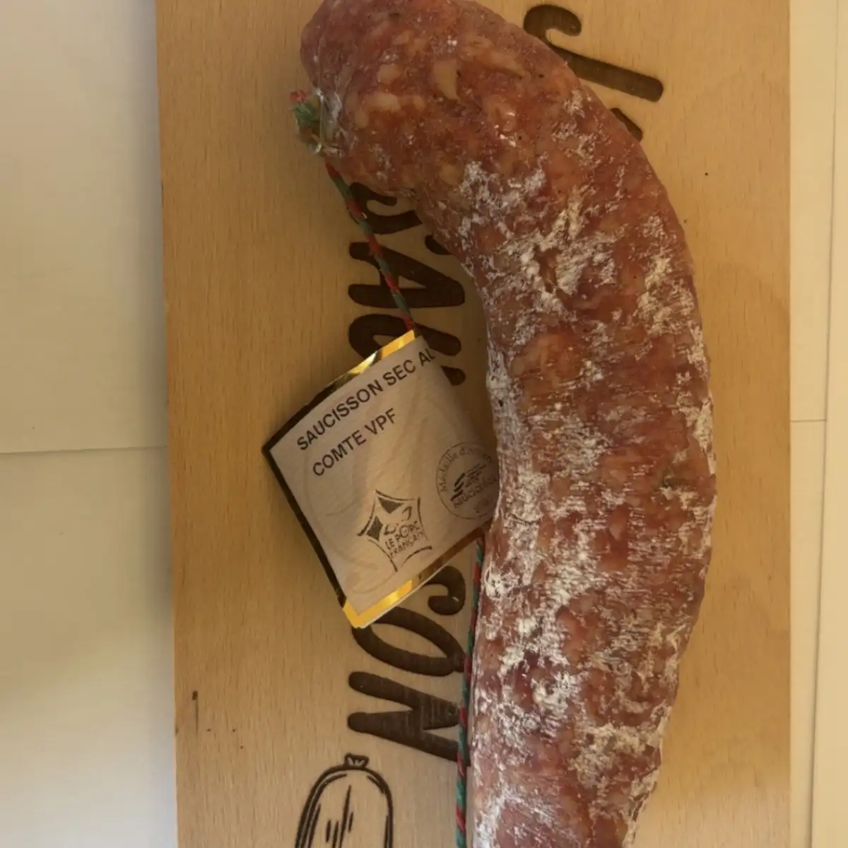 Saucisson sec au comté