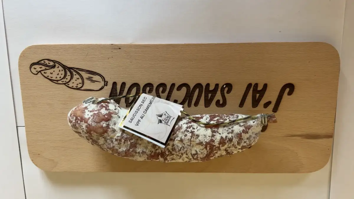 Saucisson sec VPF au camembert